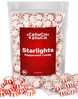 Starlight Peppermints Individually Wrapped Candy  Sweets for On the Go Refreshment Starlight Mints Hard Candy Office Candy Mints Christmas Peppermint Candy 1lb