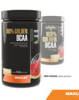 Maxler 100% Golden BCAA Powder - Intra & Post Workout Recovery Drink for Accelerated Muscle Recovery & Lean Muscle Growth - 6 g Vegan BCAAs Amino Acids - 60 Servings - Watermelon