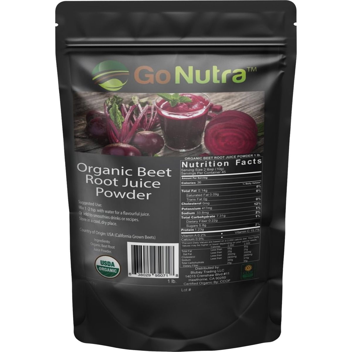 Beet Root Juice Powder Organic 1lb  USA grown Beets  PreWorkout  Natural Nitrates  Vegan Energy Superfood