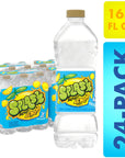 Splash Refresher Lemon Flavor Water Beverage 169 Fl Oz Plastic Bottles 24 Count