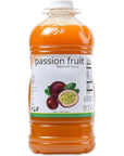 Passion Fruit 1 Gallon (128 Oz) Made from Real Fruits