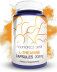 L-Theanine Capsules 200mg (90 Count) Promotes Relaxation