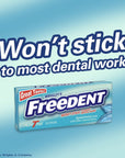 Wrigleys Freedent Gum Plen T Packs Spearmint 15 ct Pack of 8F