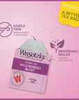 Wissotzky Wildberry Blast Herbal Tea 20 Tea Bags  Berry Blend  Caffeine Free Tea