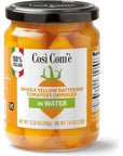 Così Comè Yellow Datterino Tomatoes unpeeled in water 1235 oz 350g lowacid No additives no preservatives NonGMO Product of Italy