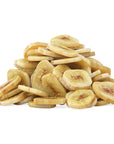 Dried Banana Chips Unsweetened Bulk by Cambie  2 lbs of Dried Bananas Fruit Cut Fresh  Dehydrated  Ethically Sourced  Real Banana Taste  All Natural NonGMO Healthy Snacks