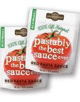 Pastabilities Pastably the Best Sauce Ever Red Tomato Pasta  Spaghetti Sauce 18 oz 2 Pack