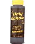 Holy Kakow Organic Chocolate Sauce  Chocolate Syrup Organic Sugar Free Sweetened with Agave Real Food Ingredients Specific Flavor  8oz 1Pack