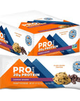 PROBAR  Base Protein Bar Cookie Dough NonGMO GlutenFree Healthy PlantBased Whole Food Ingredients Natural Energy 12 Count