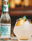 Fever Tree Elderflower Tonic Water - 200ml Cans- Pack of 5