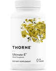 Thorne Ultimate-E Capsule - Contains All of The Natural Forms of Vitamin E - 60 Gelcaps