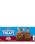 Rice Krispies Treats Marshmallow Snack Bars Kids Snacks School Lunch Double Chocolatey Chunk 26oz Box 20 Bars