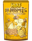 HBAF Official Gilim Korean Honey Butter Seasoned Almonds Nut Snack  Gluten Free  Kids AfterSchool Work Trip Camping Party Snacks  PreWorkout Protein Snack  Korean Souvenir 1x190gram