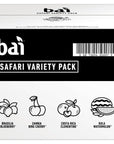 Bai Flavors Variety Pack Antioxidant Infused Water Beverage with Vitamin C and No Artificial Sweeteners 18 fl oz bottles 12 pack