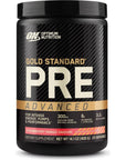 Optimum Nutrition Gold Standard Pre Workout Advanced, with Creatine, Beta-Alanine, Micronized L-Citrulline and Caffeine for Energy, Keto Friendly, Strawberry Mango Daiquiri, 20 Servings