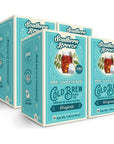 Southern Breeze Cold Brew Sweet Tea Original Iced Tea with Black Tea and Zero Carbs Zero Sugar 20 Individually Wrapped Tea Bags Pack of 4