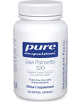 Pure Encapsulations Saw Palmetto 320 - Fatty Acids & Other Essential Nutrients to Support Metabolism & Urinary Function - with Saw Palmetto Extract - 120 Softgel Capsules