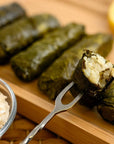 Med Cuisine Dolmades SVL 2KG  Stuffed Grape Leaves with Rice 44Lb  60 units  Premium Large 70 oz Ready to Eat Vegan Rolls Super Tasty