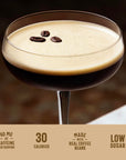 Owens Espresso Martini Mix Premium Cocktail Mixer Made with Real Coffee Beans  8oz Cans 12 pack