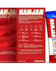 Hanjan Energy Boost Powder - Korean Red Ginseng for No-Crash Energy Booster for Mental Clarity & Physical Endurance, All-Natural Energy Drink Citrus Flavor, 1 Box (10 Packets)