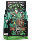 Bones Coffee Company Irish Cream - 12 oz Medium Roast Arabica Low Acid Coffee