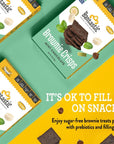 Bantastic Brownie Keto Snack Variety Pack (Double Chocolate, Mint, Coconut, Caramel) - Crunchy Thin Low Carb, Sugar-Free, Gluten-Free, Dairy-Free Brownies Healthy Snack, 3 Oz Ea (Pack of 4)