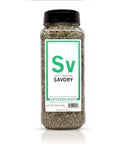 Spiceology - Savory Leaves, Cut & Sorted - Dried Savory Leaves 6 oz