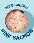 Wild Planet Wild Pink Salmon Canned Salmon Sustainably WildCaught NonGMO Kosher 6 Ounce Pack of 12