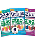 Welch’s Fruit Snacks, Zero Sugar Mixed Fruit 3 oz (Pack of 6)