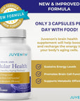 Juvenon Cellular Health Brain Supplement with Acetyl L-Carnitine and Biotin