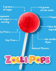 Zollipops Clean Teeth Lollipops AntiCavity Sugar Free Candy with Xylitol for a Healthy Smile Great for Kids Diabetics and Keto DietStrawberry 31oz Strawberry 15 Count