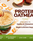 BariWise Instant Protein Oatmeal Maple  Brown Sugar No Sugar Gluten Free Low Carb 7ct