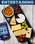 LOVE CORN Sea Salt 16oz x 1 Bag  Delicious Crunchy Corn  Healthy Family Snacks  Gluten Free Kosher NonGMO Alternative for Chips Nuts Crackers  Pretzels  Perfect for Charcuterie Boards