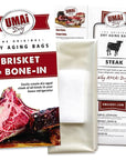 UMAi Dry Aging Bag for Steaks  Pack of 3 I Dry Age Bags for Meat Brisket or BoneIn up to 1420lbs Home Steak Ager Refrigerator Bags NO Vacuum Sealer Needed Tender Aged Beef in 2845 Days