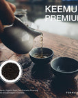 Keemun Premium Tea by Tea Formula  20 Organic Pyramid Teabags  Organic Black Tea  Creamy Floral Malty  High Caffeine