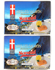 Sanniti Grilled Salmon Imported From Denmark 39 Ounces pack of 2