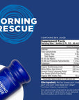 Bailout Wellness  Morning Rescue Liquid Hydrating Drink 2 Fluid Ounces Pack of 12