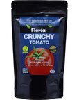 Dried Vegetable Chips and Crisps, Dried Tomato, No Sugar Added Veggie Snack, All Natural, Resealable Bag, 1.5 Ounce (Pack of 1), Floria Crunchy