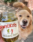 Wickles Pickles Original Pickles 6 Pack  Spicy Garlic Pickles  Sweet  Hot Pickle Slices  Sweet Slightly Spicy Wickedly Delicious 16 oz Each