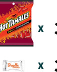 Hot TAMALES Fierce Cinnamon Candy 5oz 3 Pack WBundle Bonanza Candy