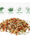 YUHO Dehydrated Dried Kimchi Vegetable Flakes All Natural Gluten Free  Allergen Free 6 OZ