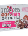 Zee Zees Cocoa Cherry Soft Baked Snack Bars 13 oz 30 pack Nut Free Whole Grain Safe for School OnTheGo Kosher Allergy Friendly