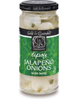 Sable  Rosenfeld Tipsy Onions  Stuffed Jalapeno Cocktail Onions in Jar with French Vermouth  Pickled Silverskin Onions Pearl Onions  5 Ounce