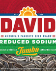 Davids Sunflower Seeds Reduced Salt 525 oz Packaging may vary