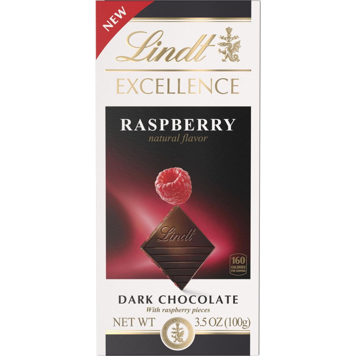 Lindt EXCELLENCE Raspberry Dark Chocolate Candy Bar 12 Pack 35 oz Bar 12 Pack