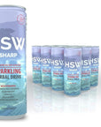 HSW Sharp Korean Red Ginseng Sparkling Drink - Sharp 12 pack