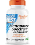 Doctor's Best Menopause Spectrum with EstroG-100, Non-GMO, Vegan, Gluten Free, Soy Free, Veggie Caps, 30 Count