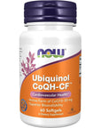 NOW Supplements, Ubiquinol CoQH-CF the Active Form of CoQ10 - 50