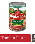 Contadina Tomato Paste with Roasted Garlic 6 oz Pack of 12