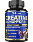 Creatine Monohydrate Blended Capsule - 9000mg (60 Vegan Capsules)